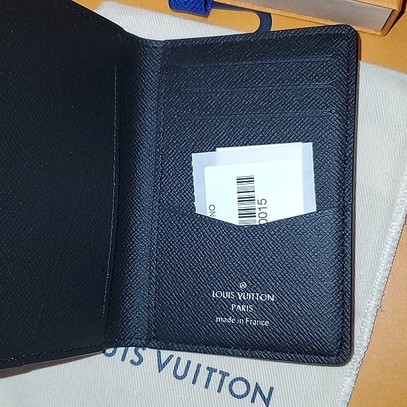 Louis Vuitton Pastel Black Pocket Organizer By Virgil Abloh Giant Monogram Limit - Picture 6 of 15